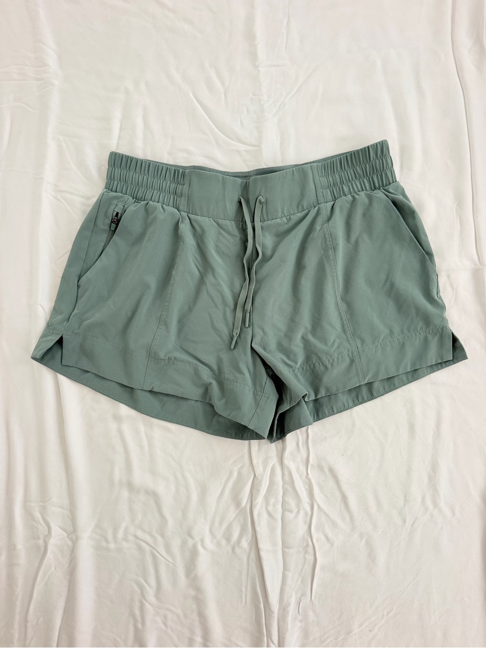 All in Motion Sage Green Women's Athletic Shorts with Drawstring